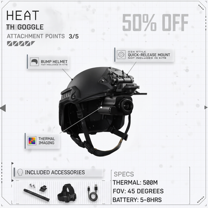 [NEW] HEAT Thermal / VIPER Night Vision Goggles Bridgeable Monoculars