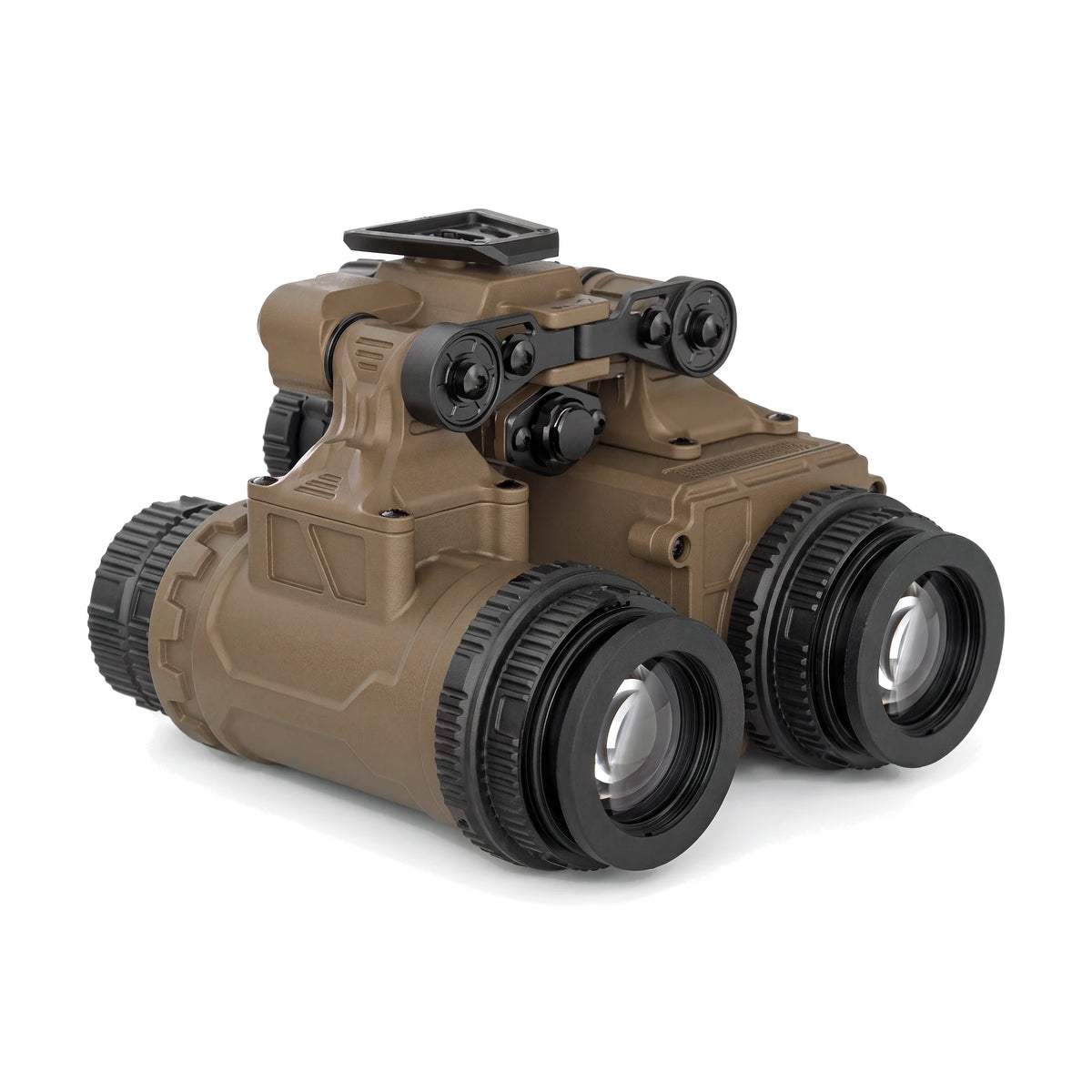 DFB-31 fusion binocular rear three quarter view showing both eyepieces and the top housing