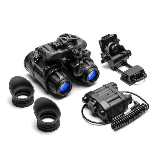 PVS-31 PRO Gen 2+ Autogated/Manual Gain Dual Night Vision Binocular w/ G24 Mount