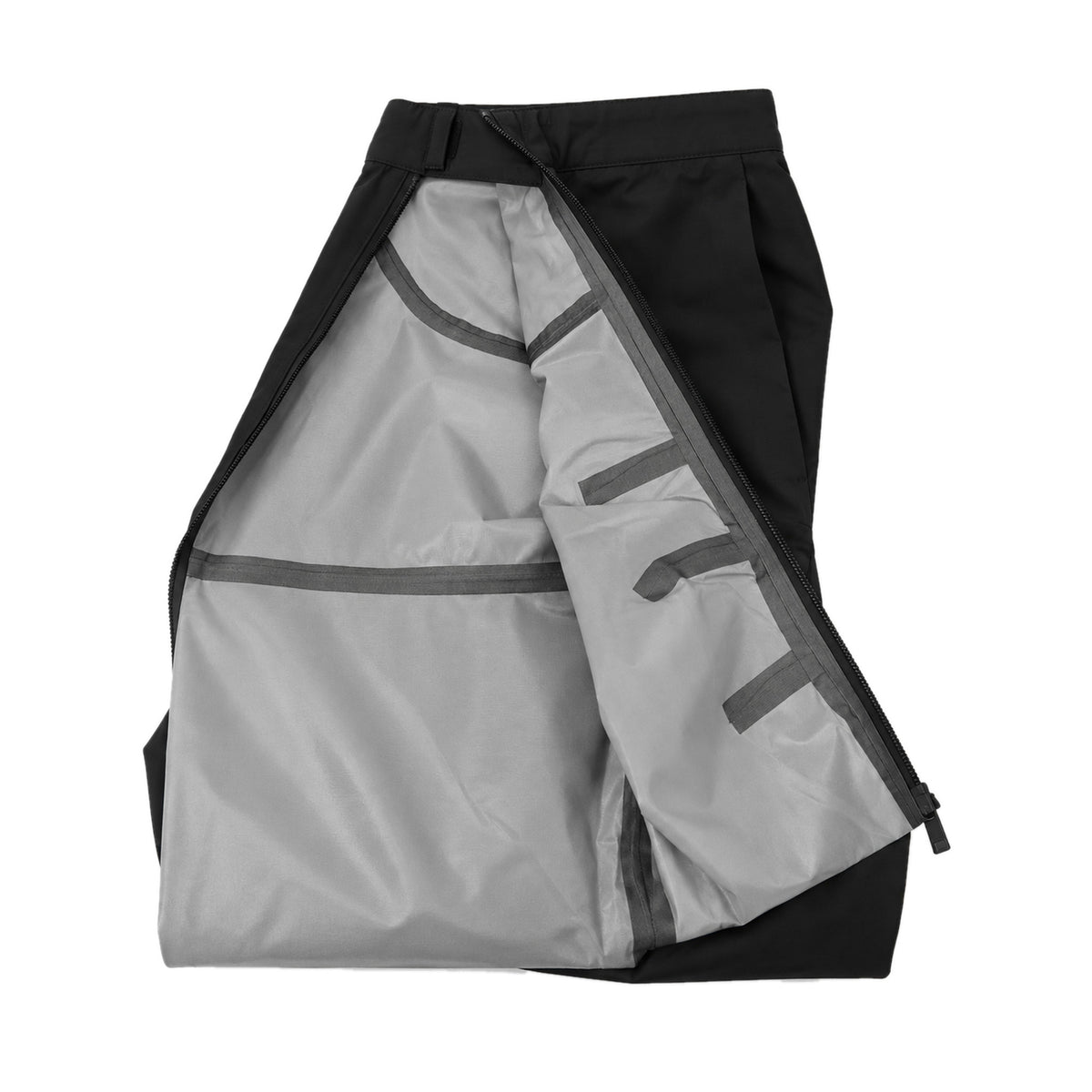 Taped seams inside the TALON Hardshell Pants