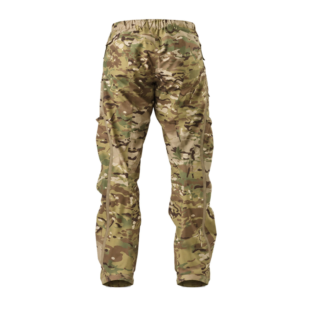 TALON Hardshell Pants, Multicam, back view