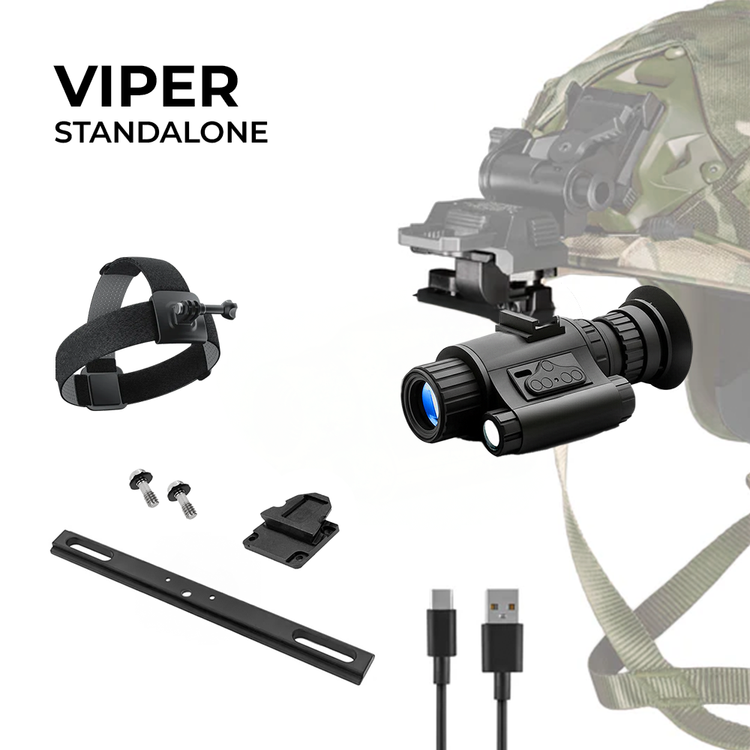 [NEW] HEAT & VIPER 4.0 Thermal Night Vision Goggle Bridge Combo