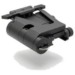 Flip-to-side QD mount